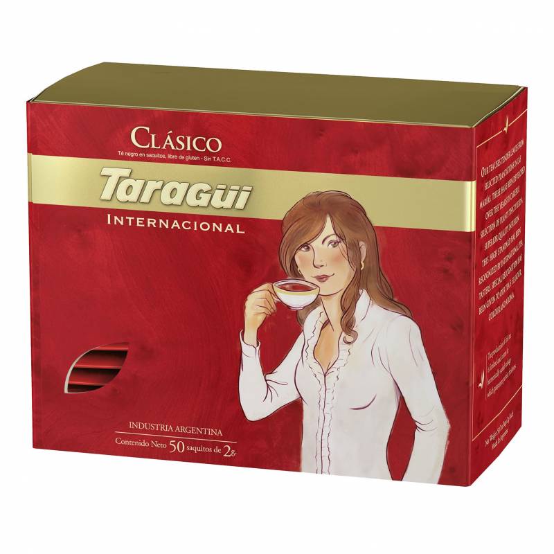 Taragui Té Ensobrado caja x 50 sobres