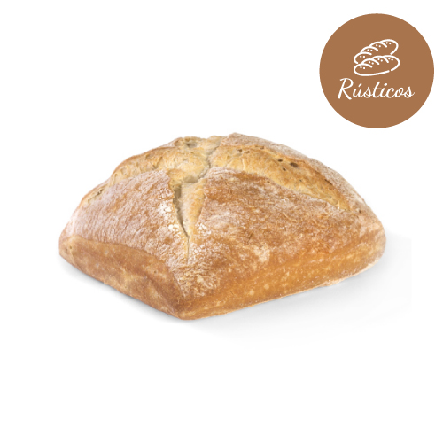 Pan Campesino Tradicional Integral Mediano - Precocido Sapore - Caja 25u