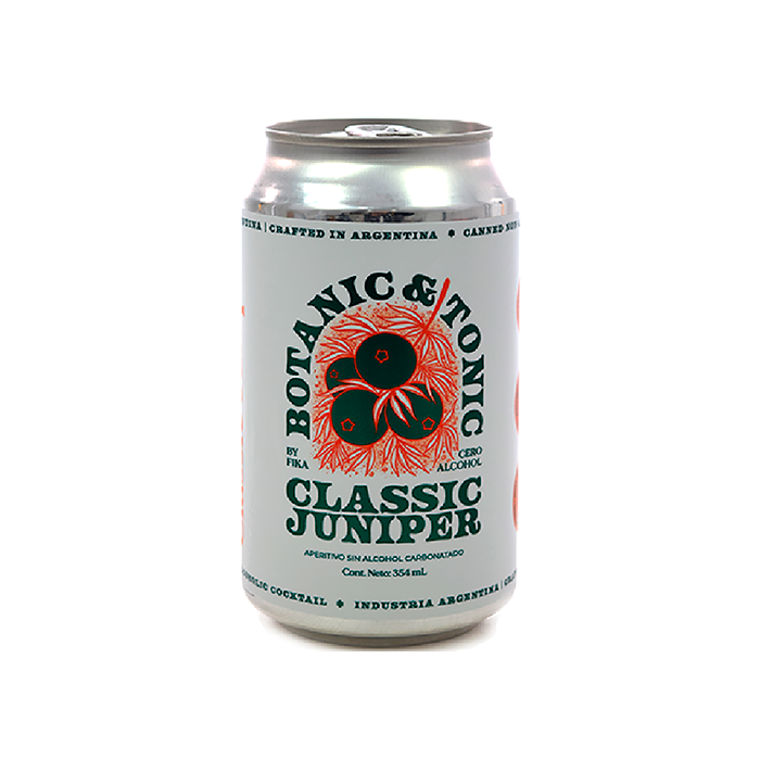 Fika - Botanic & Tonic - Classic Juniper- Lata 35ml - Sin Alcohol