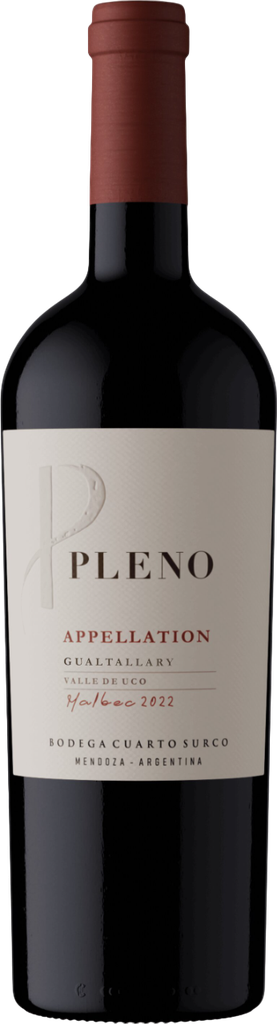 Pleno Appellation Pje Gualtallary Malbec - Botella 750c