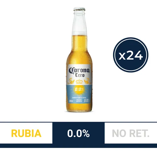 Cerveza Corona sin Alcohol - Botella 330ml