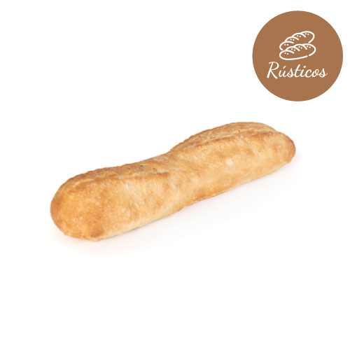 Pan Media Barra Tradicional Integral - Precocido Sapore - Caja 50u