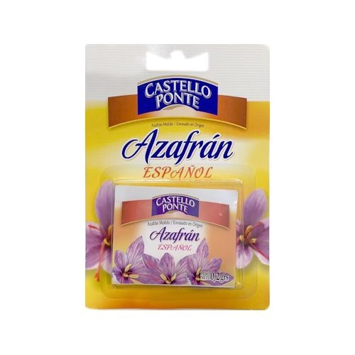 CASTELLO Ponte Azafran Molido Español - Caja 0.2g*25 sobres
