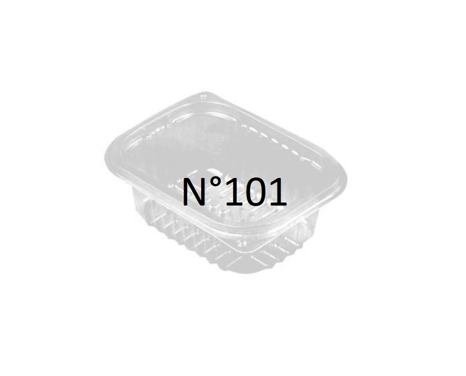 Bandeja 101 - Plástico PP - 200u