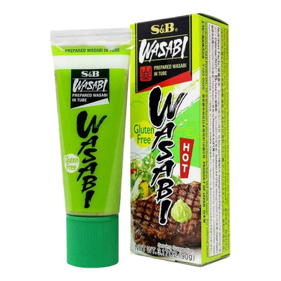 Preparado de Wasabi S&B en pomo - 43g