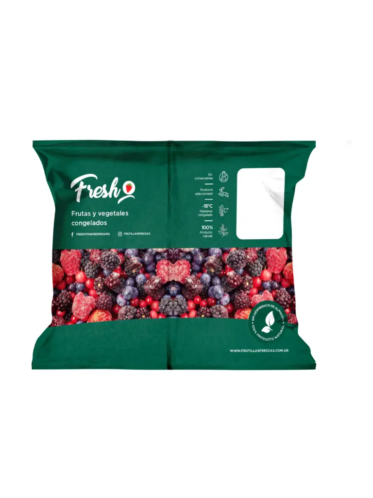 [1009] Fruta Congelada - Frutos Rojos Mix Patagonico 1k
