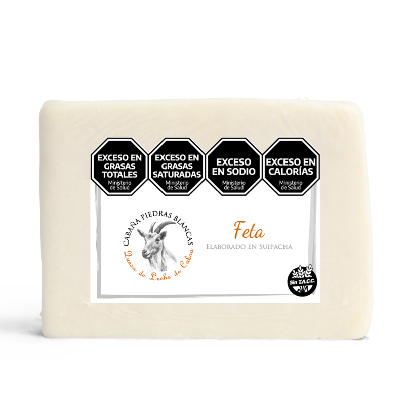 Queso Cabaña Piedras Blancas Feta 1K 