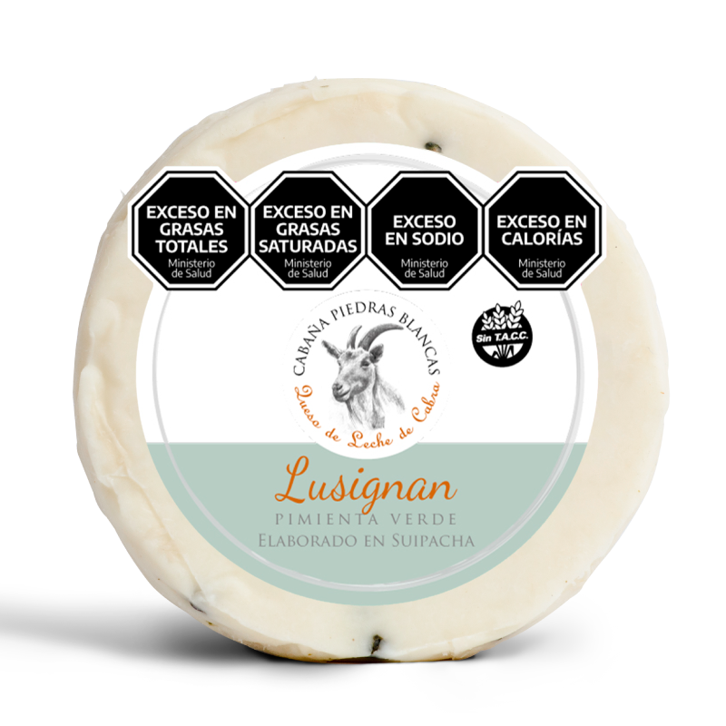 Queso Cabaña Piedras Blancas Lusignan c/ pimienta verde 1K     