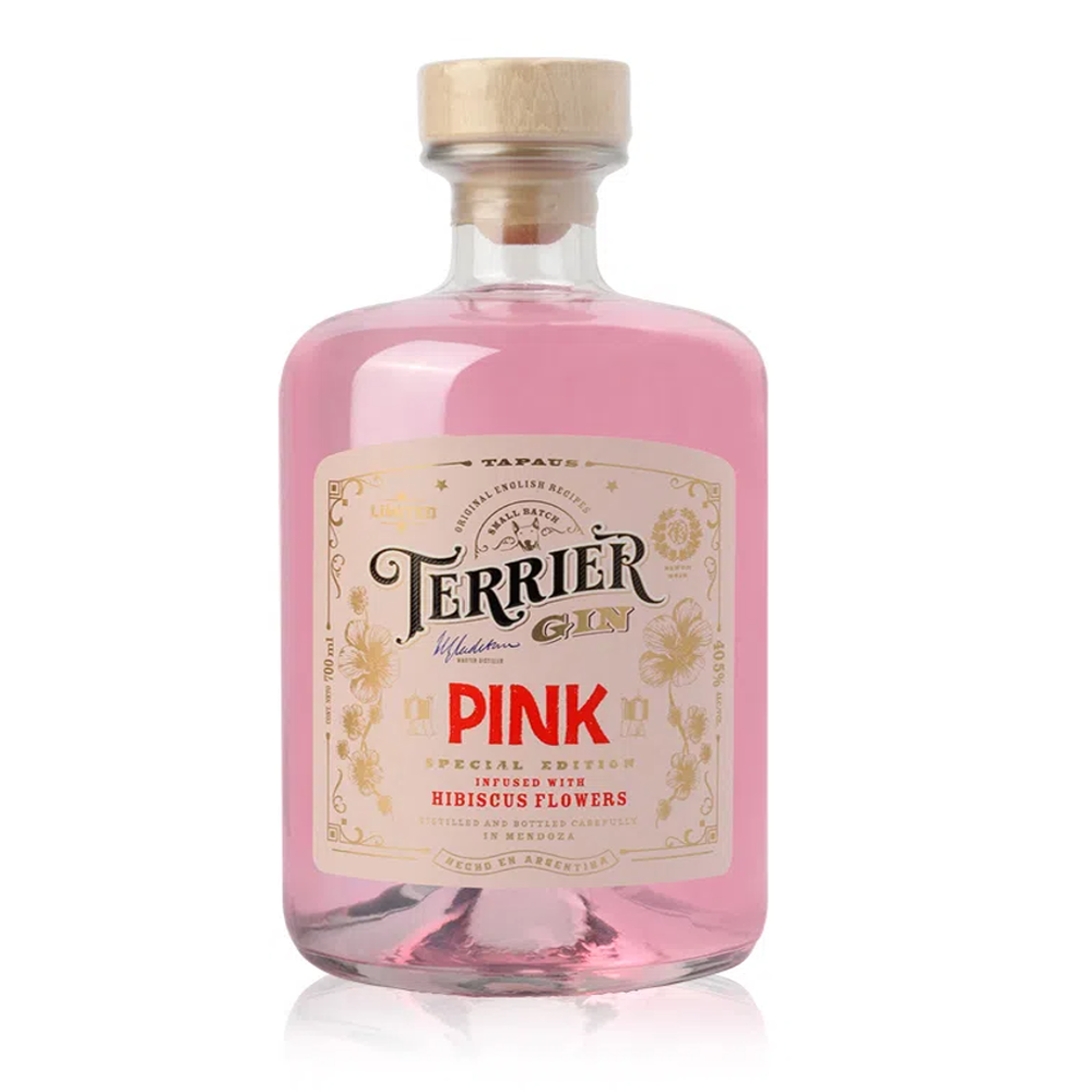 Gin Terrier - Pink Botella 700c 