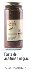 [242] Gullo - Pasta de Aceitunas Negras - Frasco 180g 