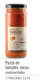 [1182] Gullo - Pasta de Tomates Secos Condimentados- Frasco 180g 