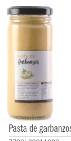 [454] Gullo - Pasta de Garbanzos - Frasco 180g   