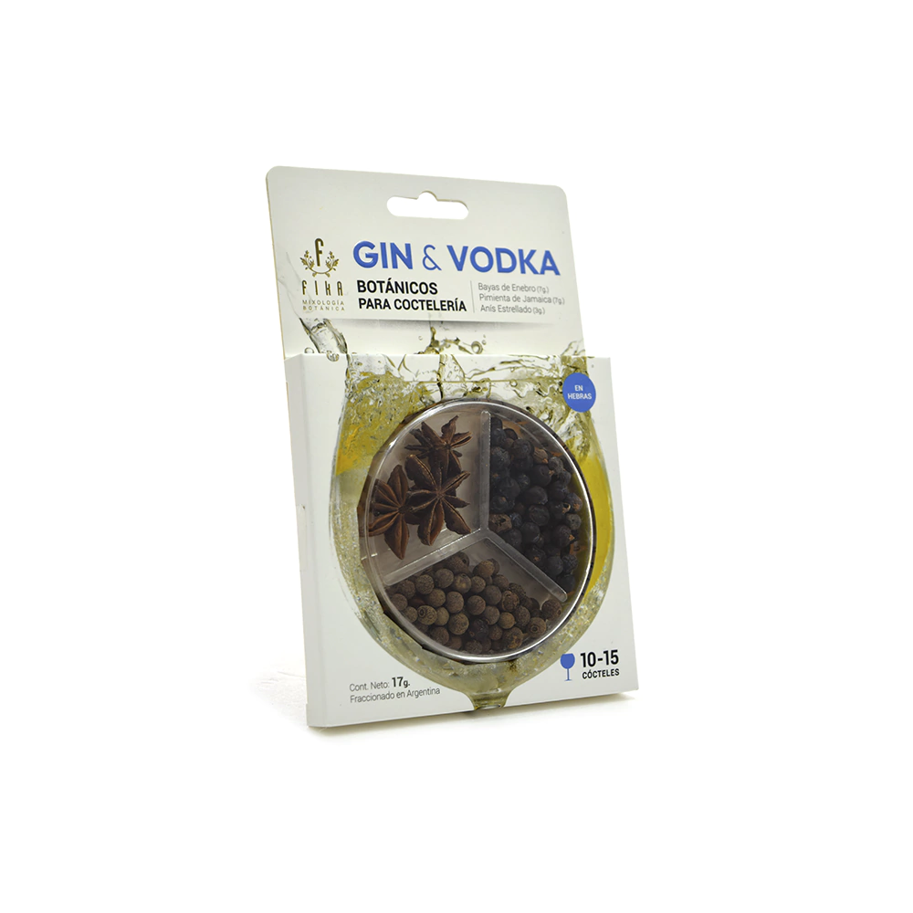 [110119] Fika - Pastillero Gin & Vodka con Hibiscus/Pimienta de Rosa/Rosas 10g