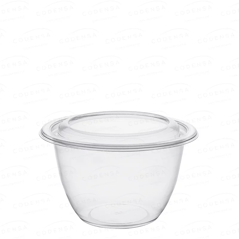Bandeja Pet Traslucido Ensaladera 1100cc x unidad