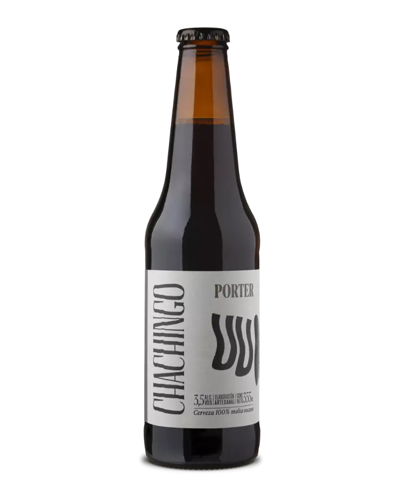 Cerveza Chachingo Porter 355ml.