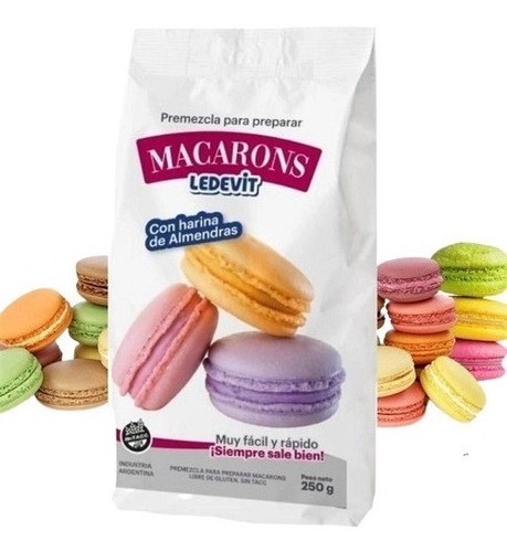 LEDEVIT Mix Macarons x 250gr.