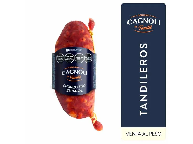 CAGNOLI Chorizo Tandilero Español