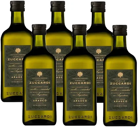 Zuccardi varietales - Aceite Oliva - Caja 6x500c