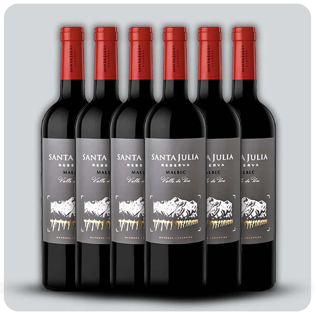 Santa Julia Reserva Caja 6x750c (Cabernet Sauvignon)