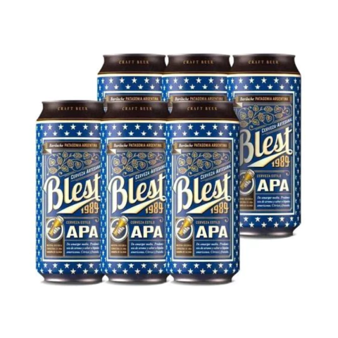 BLEST Cerveza - Apa Pack 6x473ml