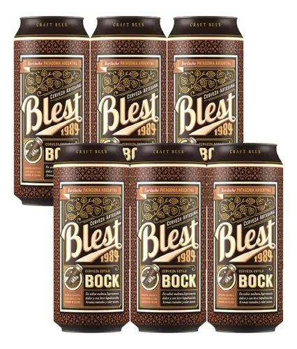 Cerveza Blest - Bock Pack x6 -Lata 473ml 