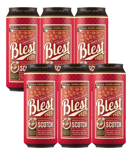 BLEST Cerveza - Scotch - Pack 6x473ml