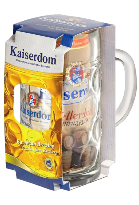 Cerveza Kaiserdom Kellerbier - Jarra + Lata 1l 