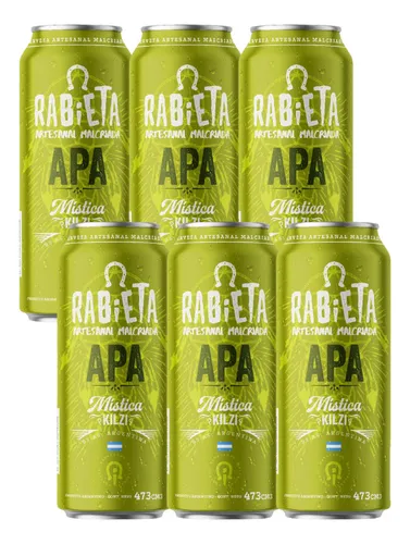 Cerveza Rabieta - Apa Pack 6x473ml