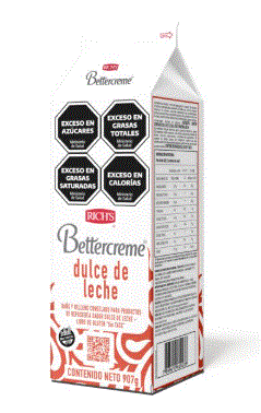 RICH BetterCreme Dulce de Leche Pack 907g