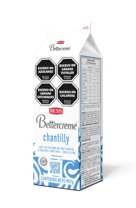 Rich BetterCreme Chantilly 907g 