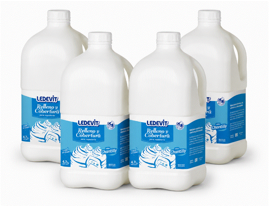 Ledevit Crema Chantilly Caja 4 x 4.7K