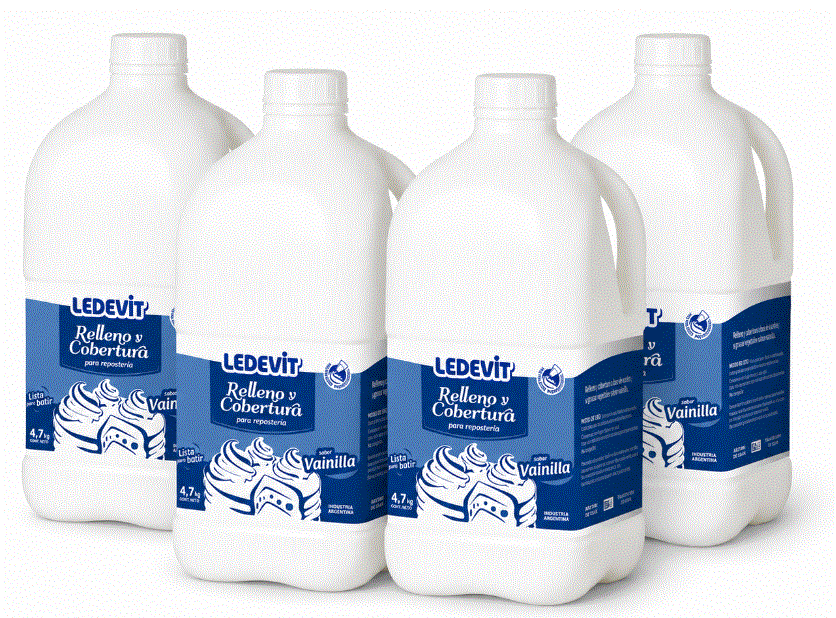 Ledevit Crema Vainilla caja 4 x 4.7K 