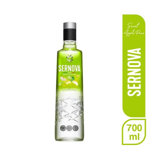 [565225] Vodka Sernova - Manzana Botella 750c