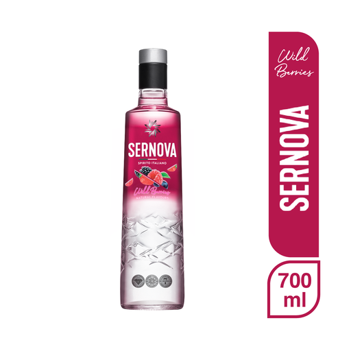 [565223] Vodka Sernova - Wild Berries Botella 750c