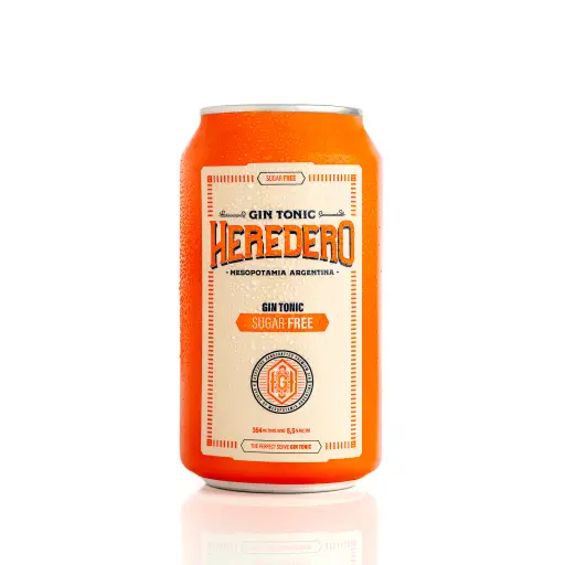 Gintonic Heredero - Mandarina Lata 354c