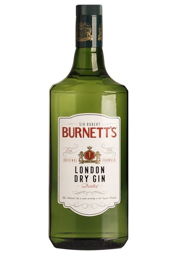 Gin Burnett'S - London Dry Botella 1L