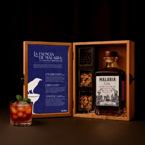 Gin Malaria Estuche - Black Botella 700c