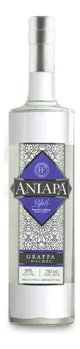 Grappa Aniapa - Malbec Botella 500c