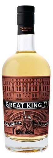 Whisky Great King Glasgow Blend - Single Malt Botella 700c