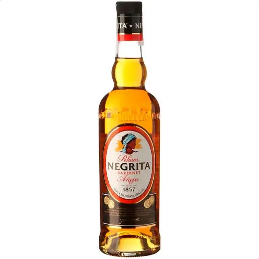 Ron Negrita Rhum - Dorado Bardinet Botella 1L