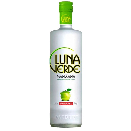 Bardinet Luna Verde - Licor de Manzana Botella 700c
