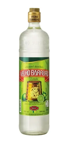 Cachaças Velho Barreiro - Lima Botella 910c