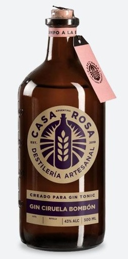 Gin Casa Rosa - Ciruela Botella 500c