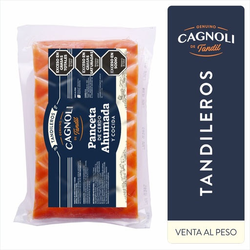 [COD 70] Cagnoli - Panceta Ahumada y Cocida (Precio x Kilo)