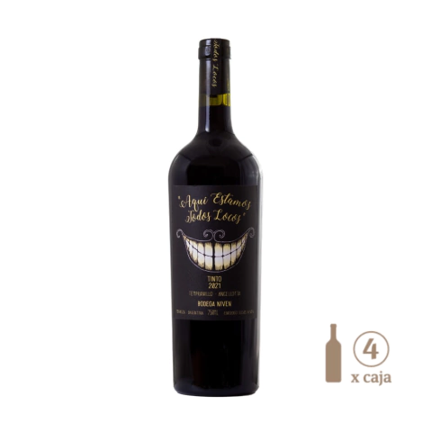 Aqui Estamos Todos Locos Botella 750c