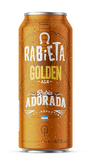 Cerveza Rabieta - Golden Lata 473ml