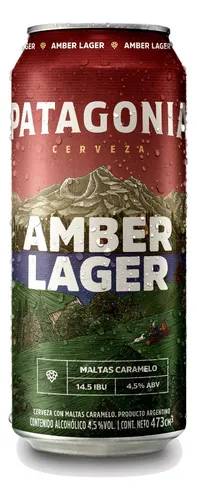Cerveza Patagonia - Amber Lager - Lata 500ml
