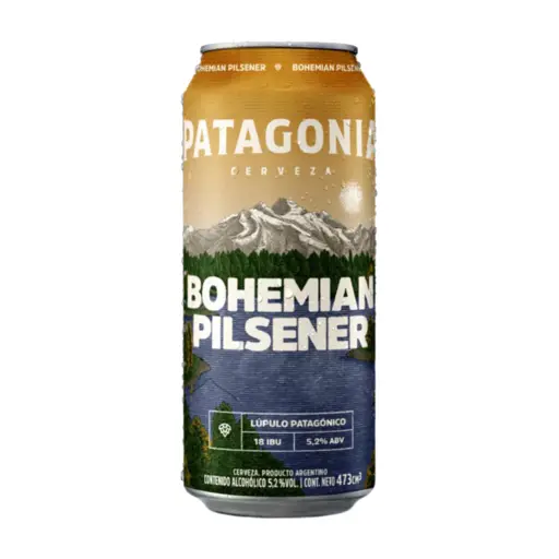 Cerveza Patagonia - Bohemian Pilsener - Lata 500ml