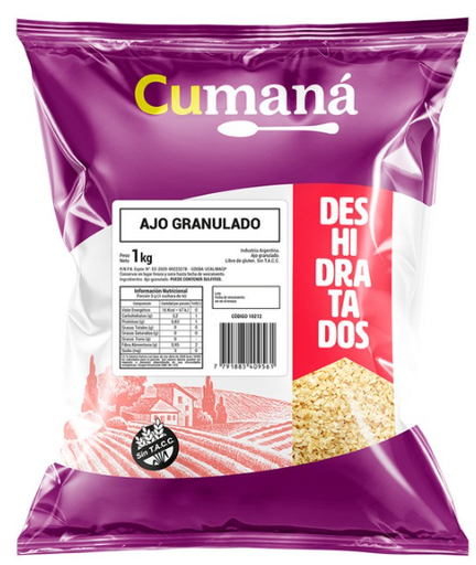 [10212] Especias - Ajo Granulado 1K 