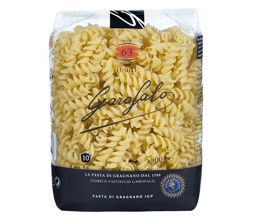 [ART 63] Garofalo Italiana Pasta Seca - Fusilli 500g